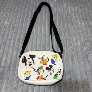 White Disney Character Crossbody Bag